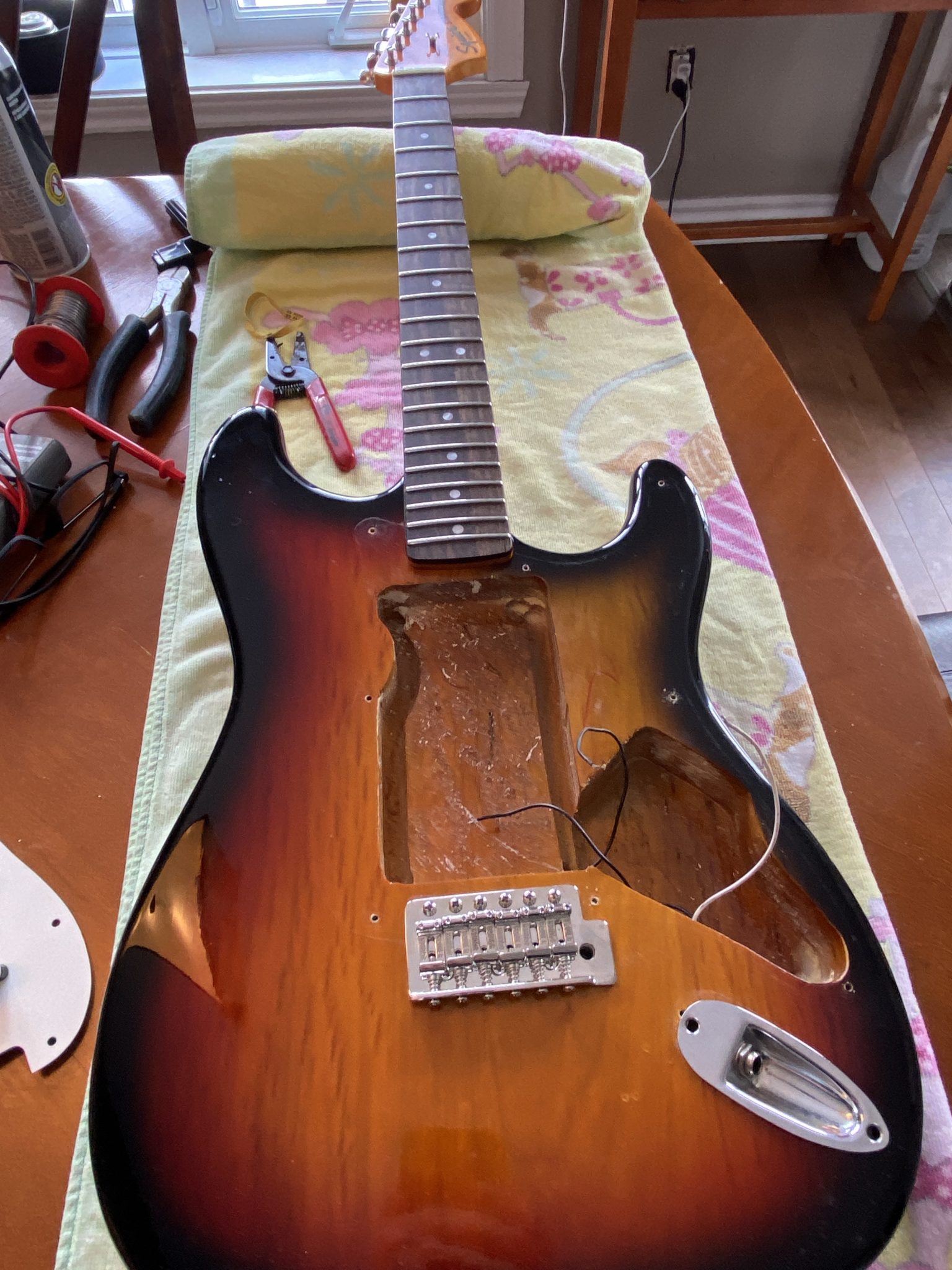 Partscaster Building Building a Partscaster: A Great Father and Son Project – Guitarbites