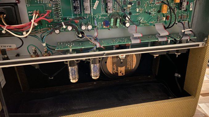 Fender Blues Deluxe Tube Replacement