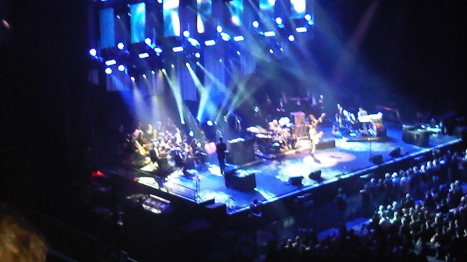 Eric Clapton and Jeff Beck in Montreal in 2010