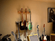 3 guitar wall hanger