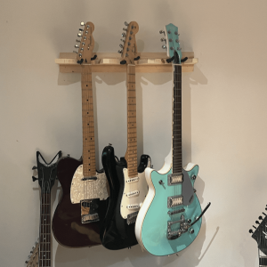 3 Guitar Wall Hanger
