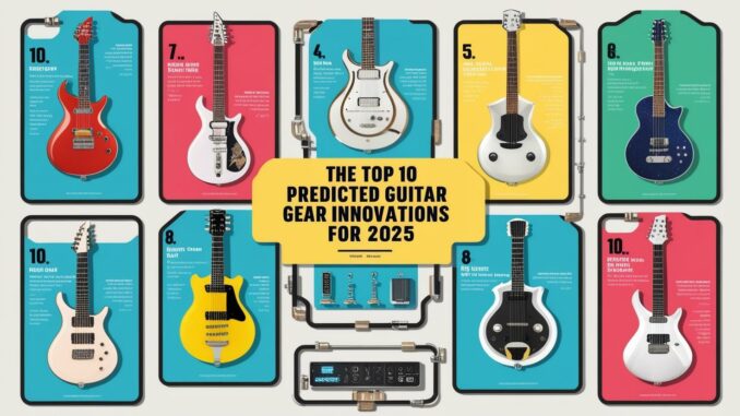 Top 10 Guitar Gear Predictions 2025 Top 10 Guitar Gear Predictions 2025