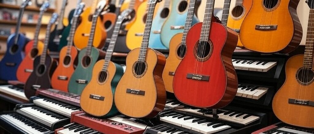 Online guitar sales